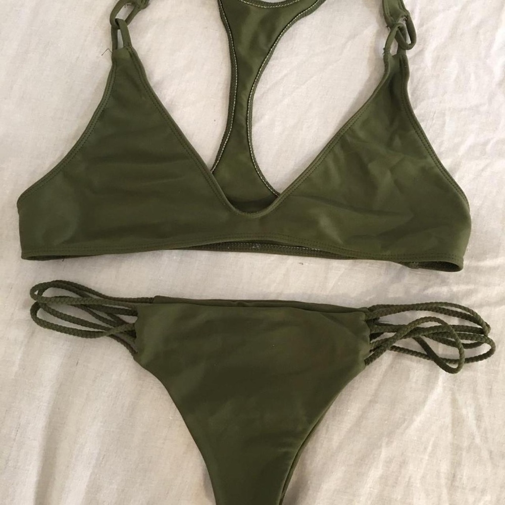 Stone fox swim bikini